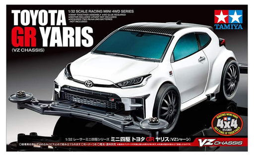 TAMIYA 18097-000 Mini 4WD TOYOTA GR YARIS (VZ Chassis) Plastic Model Kit NEW_2