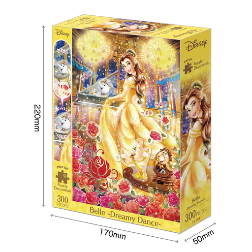 EPOCH 300-Piece Jigsaw Puzzle Belle Dreamy Dance Pop-Up Decoration 73-303 NEW_2