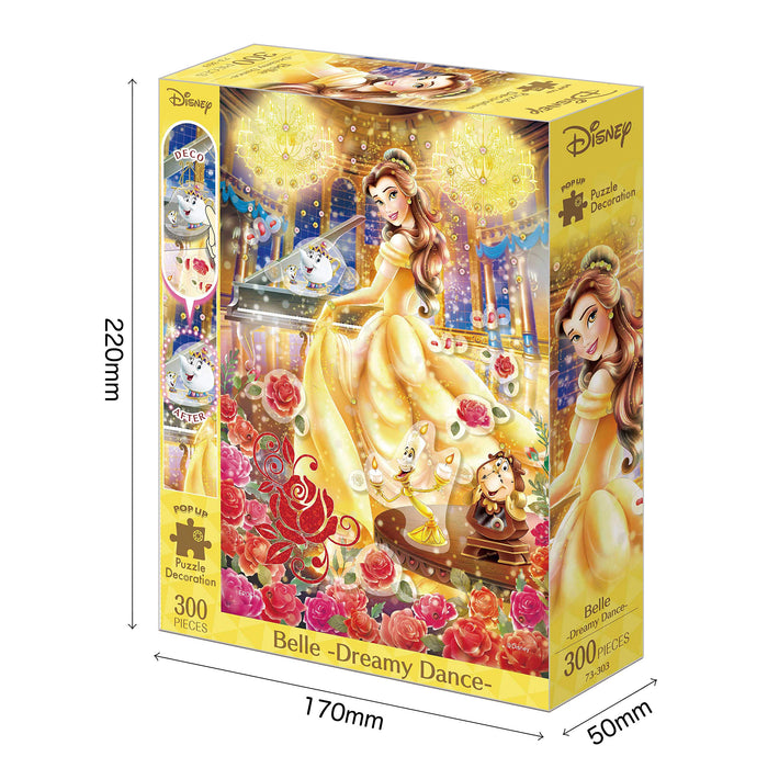 EPOCH 300-Piece Jigsaw Puzzle Belle Dreamy Dance Pop-Up Decoration 73-303 NEW_2