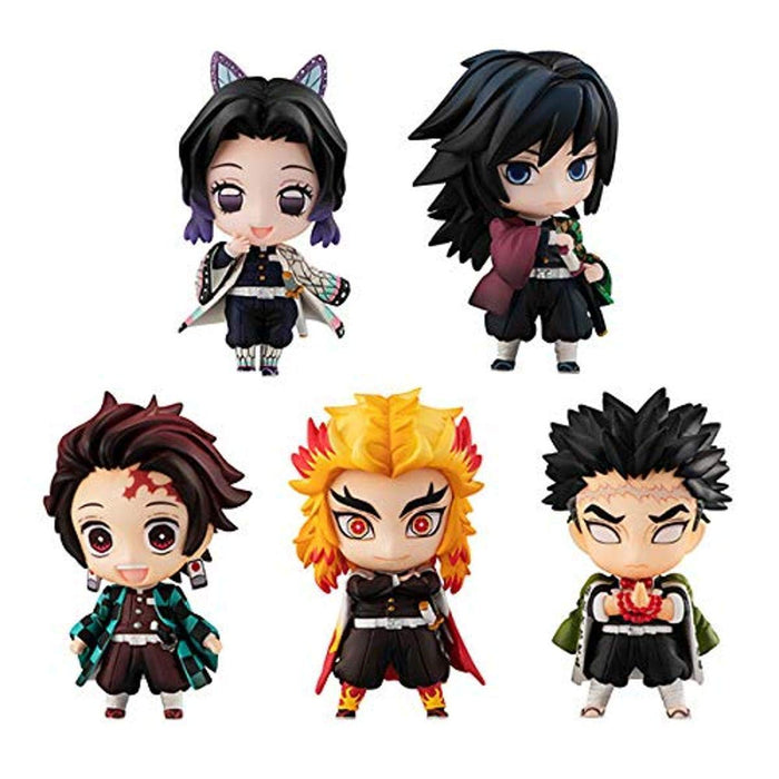 Demon Slayer: Kimetsu no Yaiba Tanjiro and Pillars Mascot Set A Figure MH82905_1