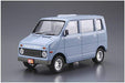 AOSHIMA 1/24 The Model Car No.74 HONDA VA Life Step Van '74 Plastic Model Kit_2