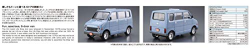 AOSHIMA 1/24 The Model Car No.74 HONDA VA Life Step Van '74 Plastic Model Kit_6