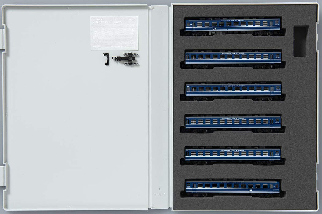 Tomix N gauge 98727 Series 12 Passenger Spur Oyama Set 6-Car Model Train NEW_7