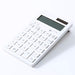 MUJI solar Calculator 12 Digit White KK-1154MS 37355538 10.4x17.3x1.2cm ABS NEW_2