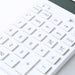 MUJI solar Calculator 12 Digit White KK-1154MS 37355538 10.4x17.3x1.2cm ABS NEW_3