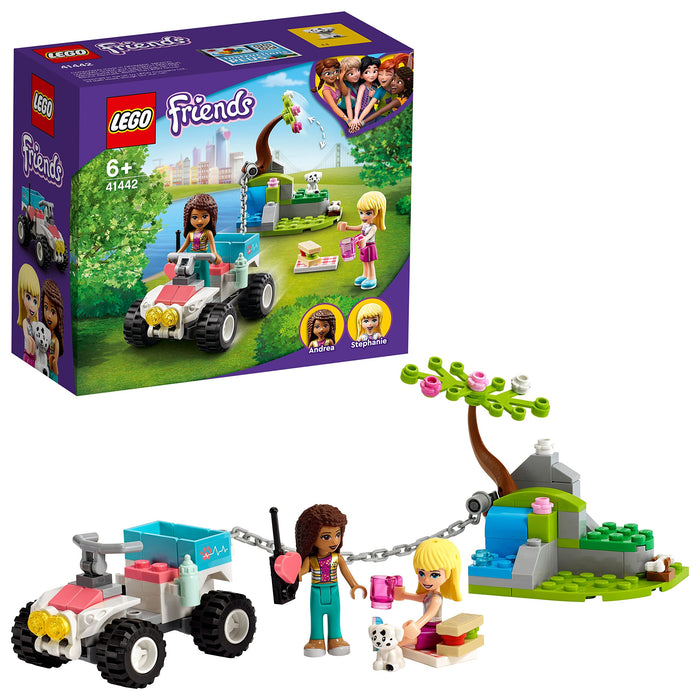 LEGO Friends Vet Animal Rescue Truck 41442 100-pieces Plastic Block Multicolor_1