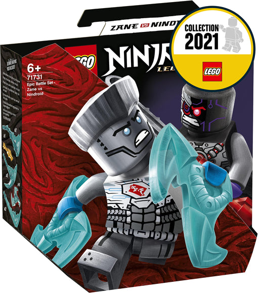 LEGO Ninjago Battle Set Zane vs. Nindroid 71731 Plastic Block 57 pcs Multicolor_2