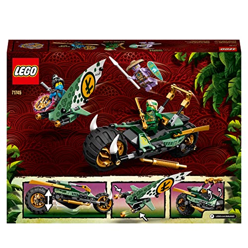 LEGO Ninjago Lloyd Jungle Bike 71745 ABS Multicolor 183 Pieces Block 7+ NEW_3