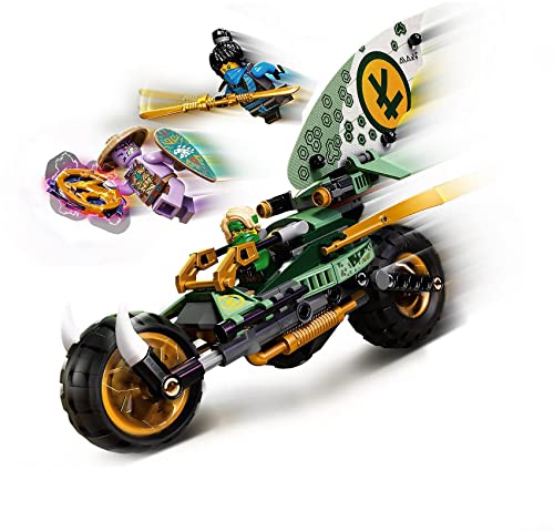 LEGO Ninjago Lloyd Jungle Bike 71745 ABS Multicolor 183 Pieces Block 7+ NEW_5