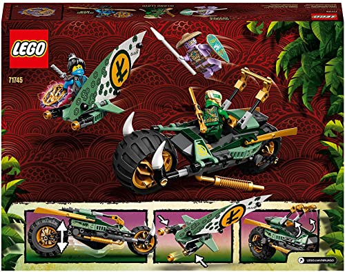 LEGO Ninjago Lloyd Jungle Bike 71745 ABS Multicolor 183 Pieces Block 7+ NEW_8