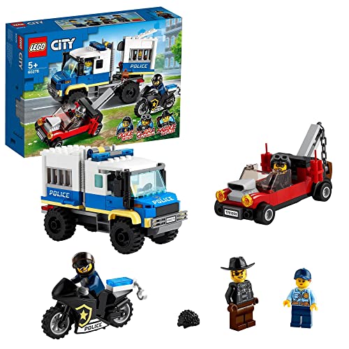 LEGO City 60276 Thief's escort car 244 pieces ABS Block Toy 5+ TV Series NEW_1