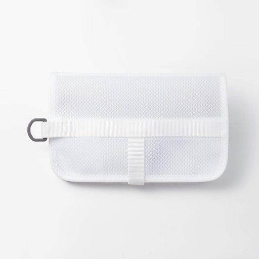 MUJI EVA hanging case 22x14.5cm 82203011 white EVA Resin Polyester Nylon NEW_2