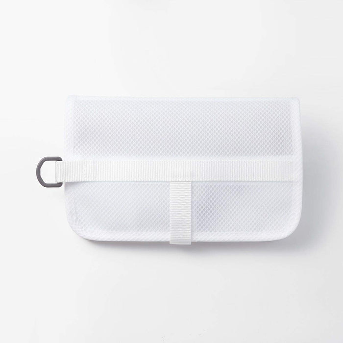 MUJI EVA hanging case 22x14.5cm 82203011 white EVA Resin Polyester Nylon NEW_2