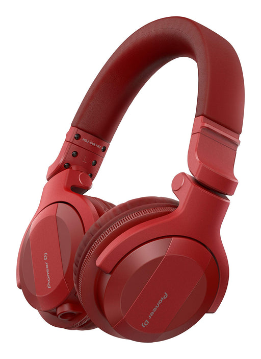 Pioneer DJ HDJ-CUE1 BT-R DJ Headphones Bluetooth Matte Red noise cancellation_1