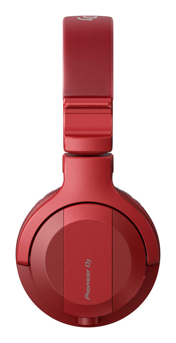 Pioneer DJ HDJ-CUE1 BT-R DJ Headphones Bluetooth Matte Red noise cancellation_4