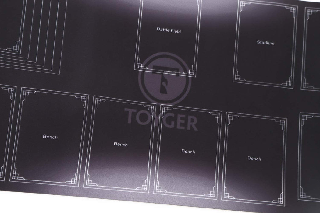 TOYGER Compact Playmat L23cm TYPE2 for Pokemon Cards Black Polyester Rectangle_4
