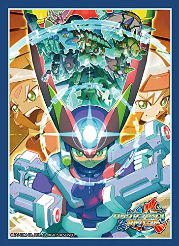 BROCCOLI Mega Man ZX Advent Model A Trading card sleeve Rockman Game 67x92mm NEW_1