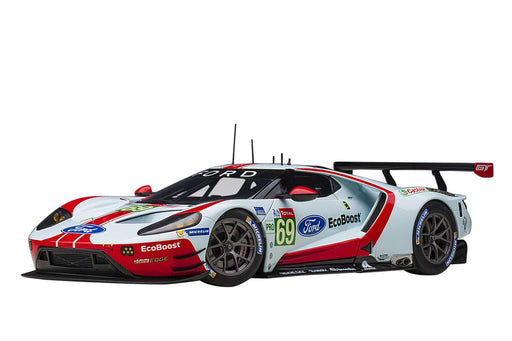 AUTOart 1/18 FORD GT 2019#69 Le Mans 24H LMGTE Pro Class Light Blue Red 81913_1
