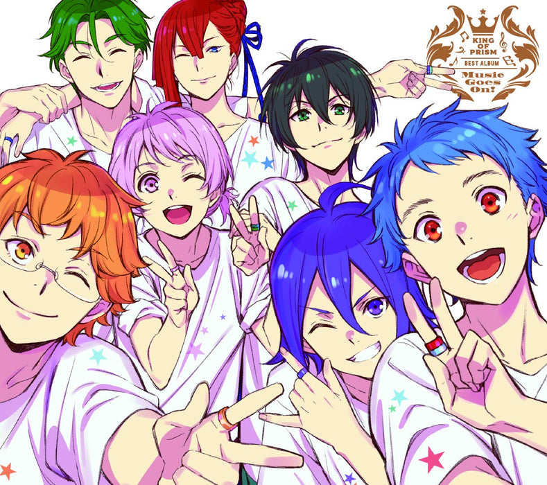 [CD] KING OF PRISM BEST ALBUM Music Goes On! Nomal Edition V.A. EYCA-13130 NEW_1