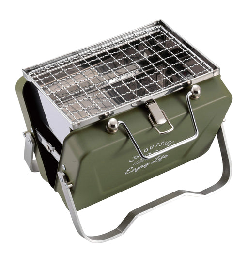 Captain Stag Barbecue Stove Grill V Type Tabletop Grill B6 Type Monte ‎UG-0081_1