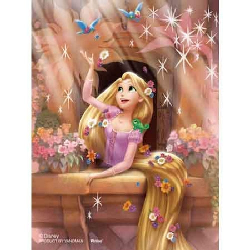 Yanoman 150 pieces Disney Tangled Tower Puzzle New Morning PetitPuzzle 2308-09_2