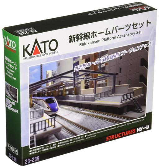 KATO 23-239 N Gauge Shinkansen Platform Parts Set Model Railroad Supplies Box_1