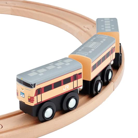Popondetta Wooden Train Set 485 Series Raicho MOK-022 Model Railroad Toy 3+ NEW_1