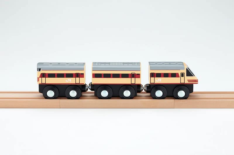 Popondetta Wooden Train Set 485 Series Raicho MOK-022 Model Railroad Toy 3+ NEW_4