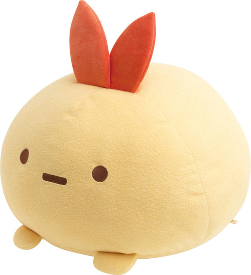 San X Sumiko Gurashi Super Mochimochi Daifuku Cushion Ebifurai no Shippo MY93301_1