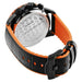 Angel Clover Watch Time Craft Diver TCD45BK-BK Men's Black Leather & Rubber Band_5