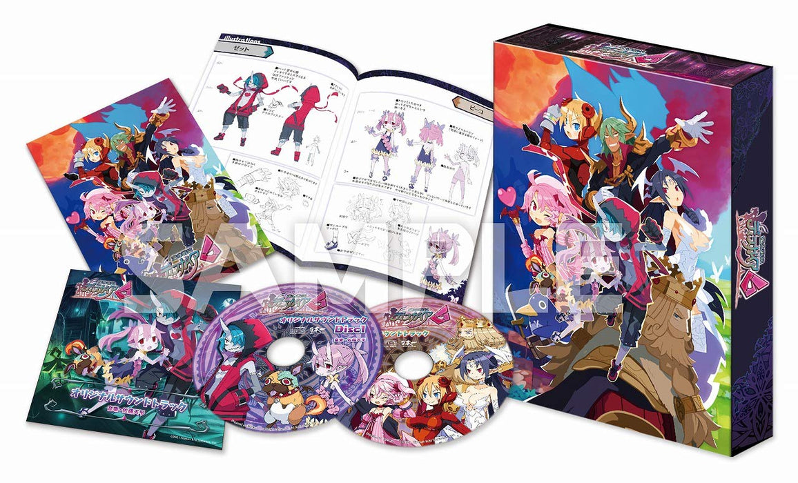 PS4 Disgaea 6 Defiance of Destiny Limited Edition OST CD Artbook NISJ-01004 NEW_1