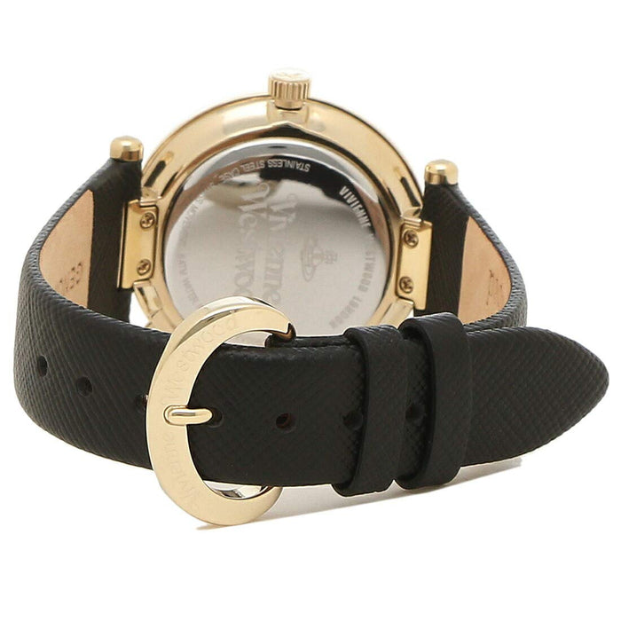 Vivienne Westwood Watch Women Orb Heart 32MM Quartz Black VV006GDBLK 3859878 NEW_2