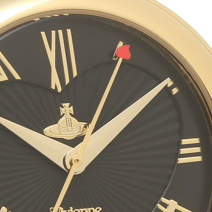 Vivienne Westwood Watch Women Orb Heart 32MM Quartz Black VV006GDBLK 3859878 NEW_8