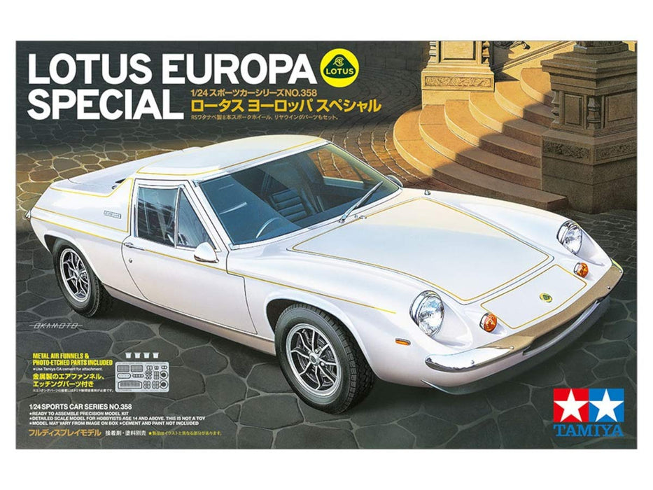 Tamiya 1/24 Sports Car Series No.358 Lotus Europa Special Model Kit 24358 NEW_6