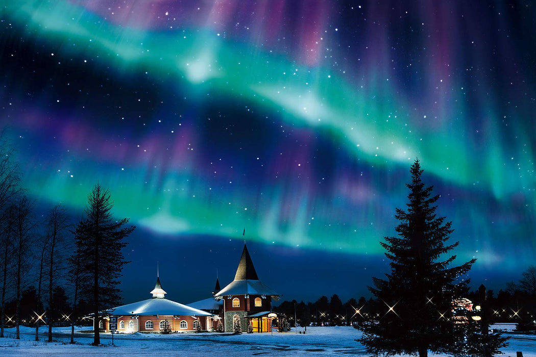 Epoch 1000 pcs Jigsaw Puzzle Sparkling Aurora Night in Finland 50x75cm ‎12-513s_1