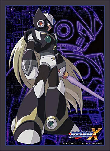 BROCCOLI Mega Man X Black Zero Trading card sleeve Rockman Game 67x92mm 80 pcs_1