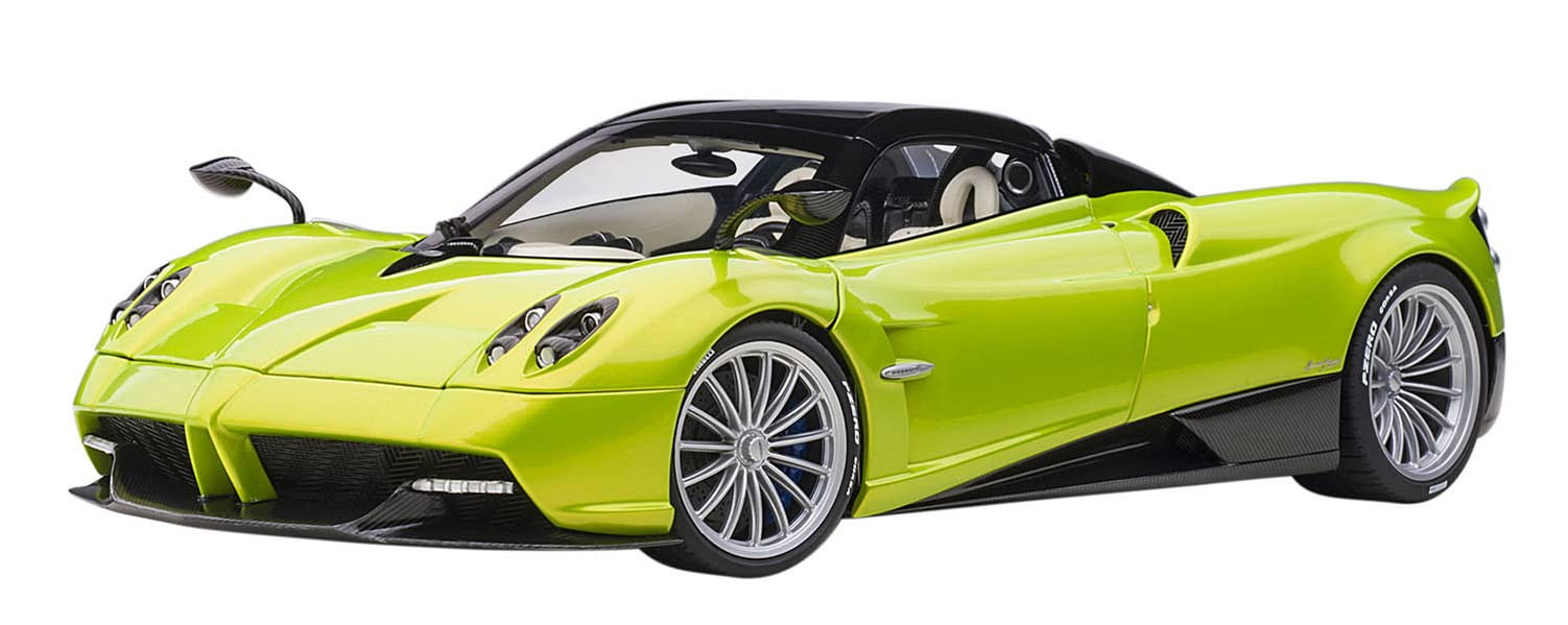 AUTOart 1/18 PAGANI HUAYRA ROADSTER Metallic Light Green 78288 Diecast Car NEW_1