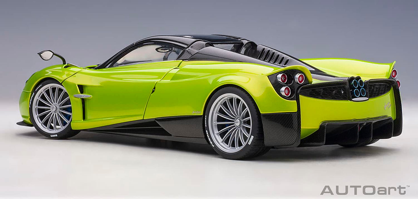 AUTOart 1/18 PAGANI HUAYRA ROADSTER Metallic Light Green 78288 Diecast Car NEW_2
