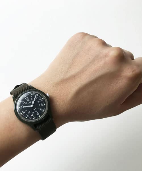TIMEX wristwatch TW2T33700 Camper original 29mm Resin Olive Made in Japan NEW_4