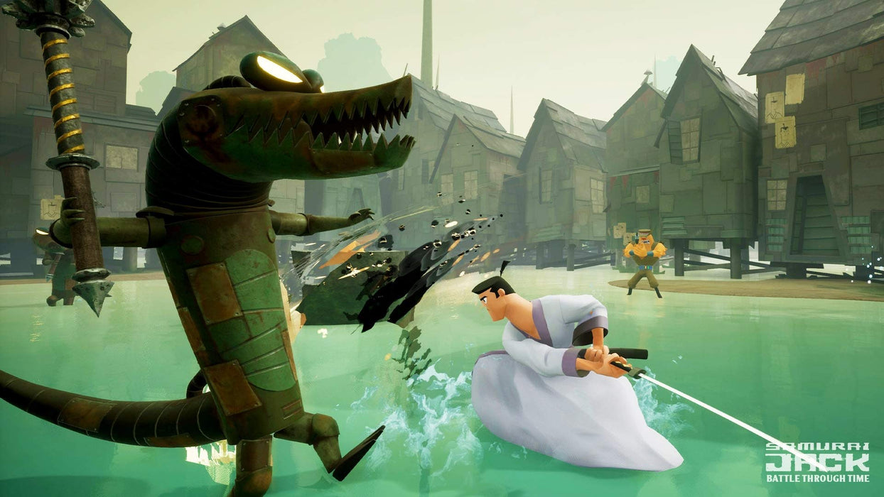 Nintendo Switch Game Software Samurai Jack Battle Through Time HAC-P-AUEQB NEW_4