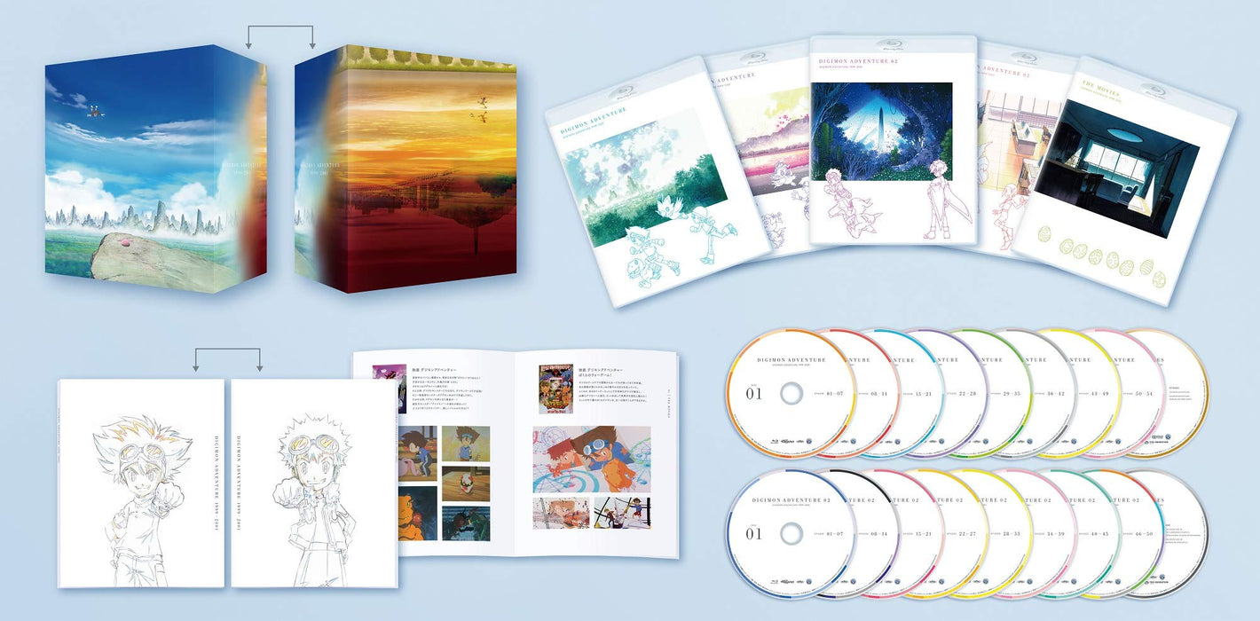 DIGIMON ADVENTURE 1999-2001 Blu-ray Box with Booklet Standard Edition BIXA-9613_1