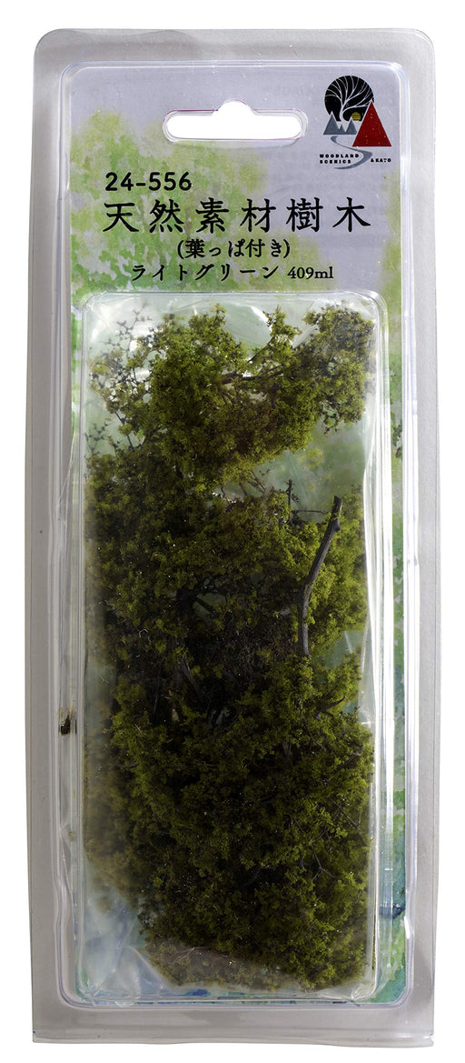 KATO Diorama Natural Trees w/ Leaves Light Green 24-556 Model Railroad Supplies_1