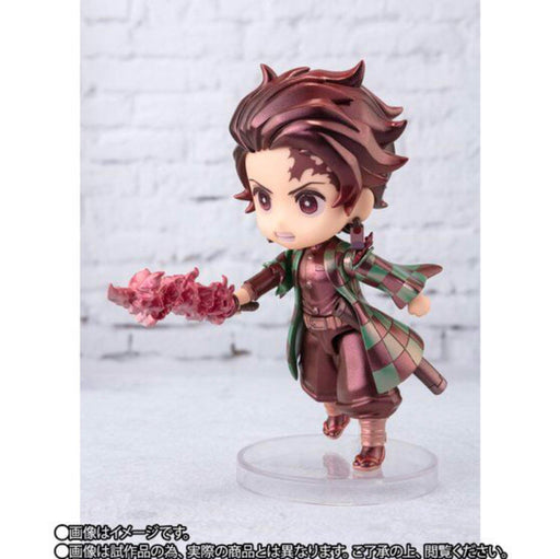 Bandai Figuarts mini Tanjiro Kamado Hinokami Kagura 90mm PVC, ABS Action Figure_2