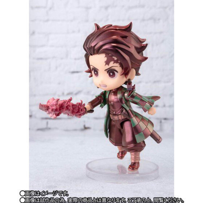 Bandai Figuarts mini Tanjiro Kamado Hinokami Kagura 90mm PVC, ABS Action Figure_2