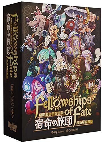 Hobby Japan Card Game: Fellowships of Fate for 2-5 players 30min. 12+ 56x87mm_3