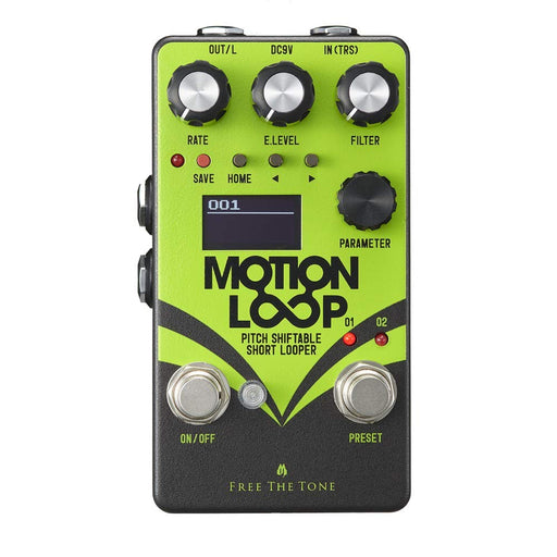 FREE THE TONE ML-1L MOTION LOOP LOOPER Guitar Effect Pedal 66(W)x125(D)x54(H)mm_2
