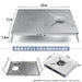 KVASS Heat shield table for SOTO ST310 Single Burner Stainless Steel LightWeight_2