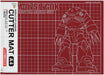 Sun-Star Stationery GUNDAM cutter mat Char's Z'Gok PVC 30Lx22Wx3Dcm S4138449 NEW_2