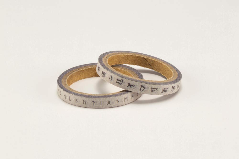 Kotobukiya M.S.G Caution Masking Wahi Tape Set D 5mmx3M MB64 Gray Pack in 2 NEW_2