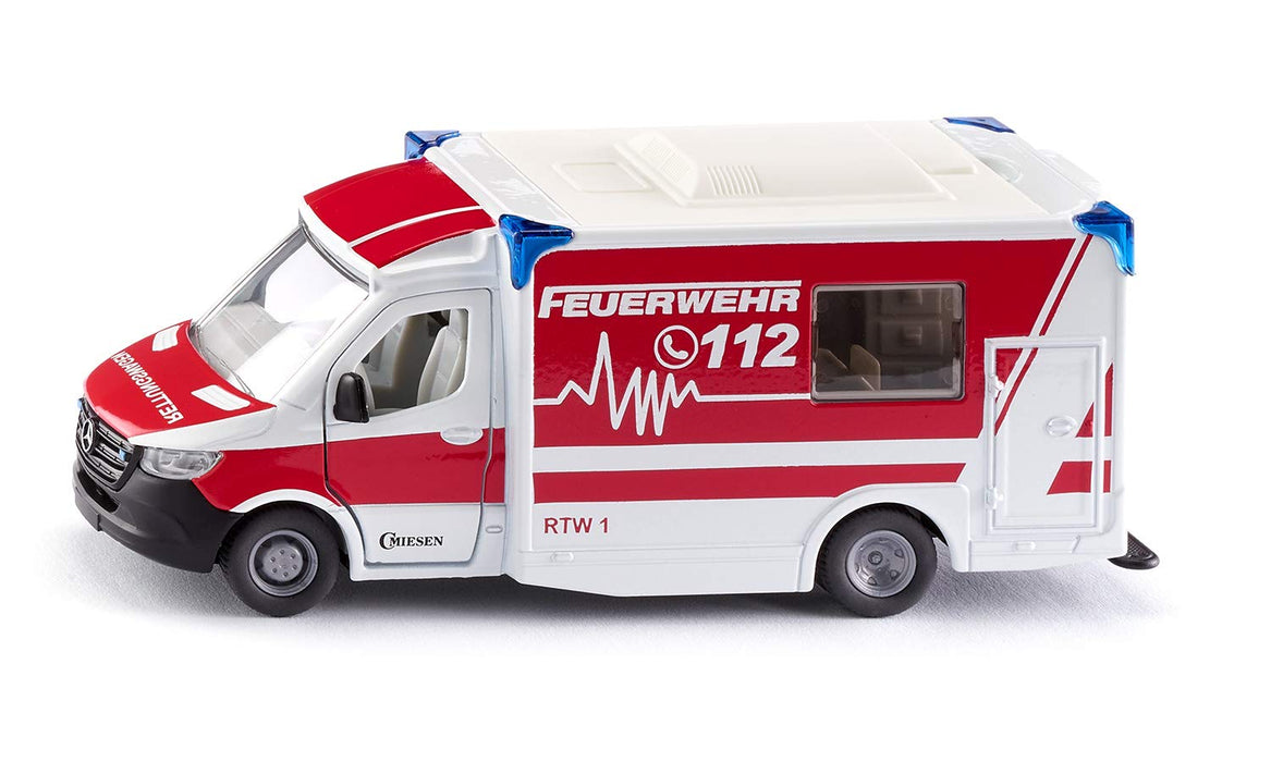 BorneLund SIKU Mercedes Sprinter Type C Ambulance 3+ SK2115 Miniature Car NEW_1